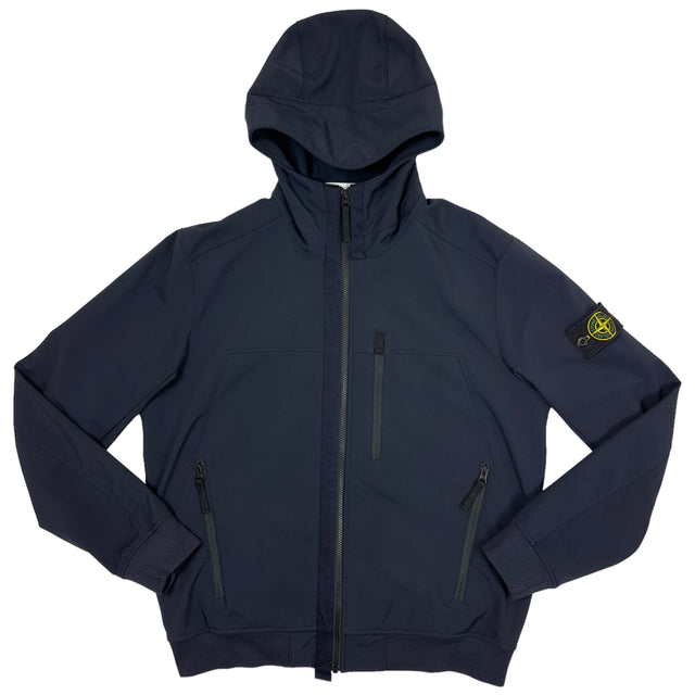A/W 18 Stone Island Soft Shell R Jacket - Navy