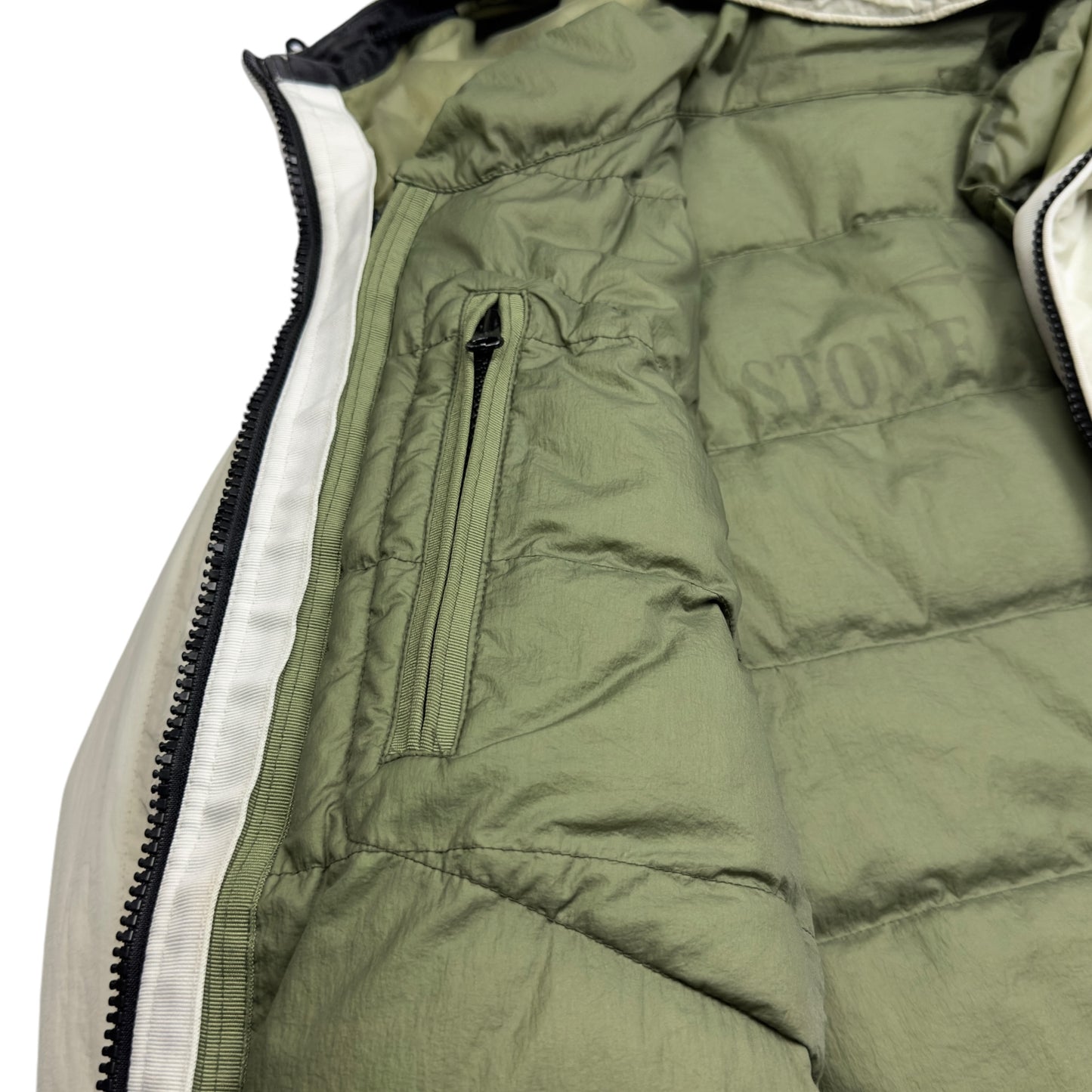 A/W 09 Stone Island Mesh 3 in 1 Down Puffer Jacket