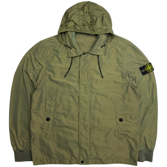 S/S 21 Stone Island Micro Reps Jacket - Khaki