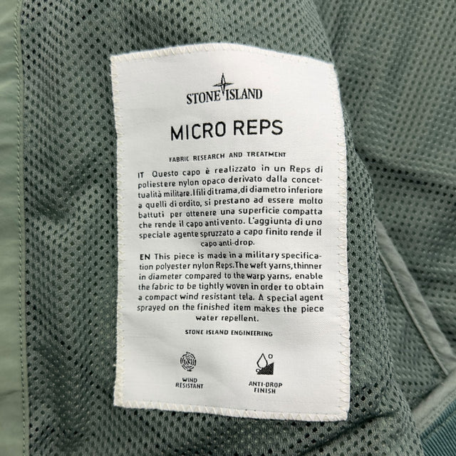 S/S 14 Stone Island Micro Reps Hooded Bomber Jacket
