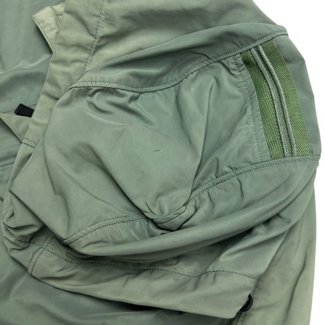 S/S 14 Stone Island Micro Reps Hooded Bomber Jacket