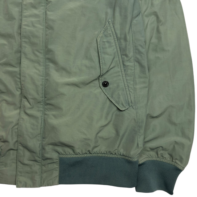 S/S 14 Stone Island Micro Reps Hooded Bomber Jacket