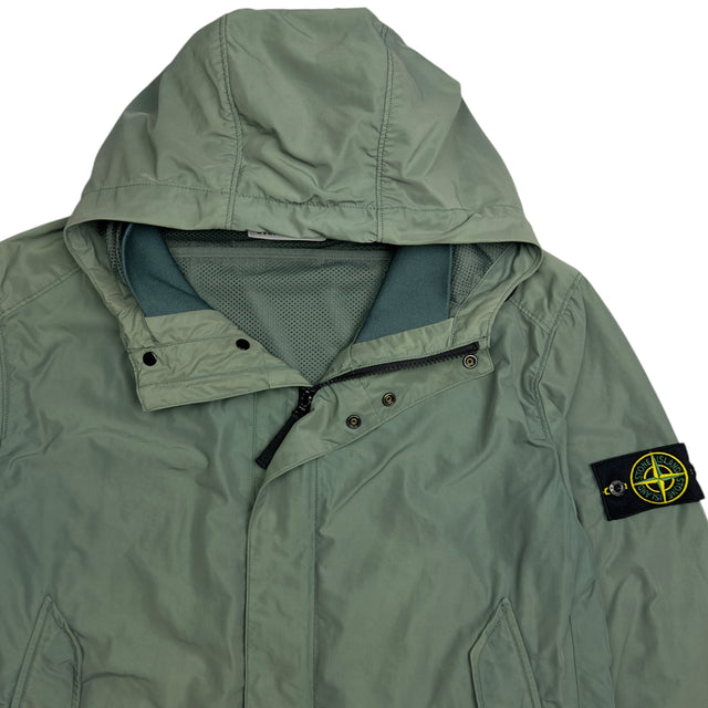 S/S 14 Stone Island Micro Reps Hooded Bomber Jacket