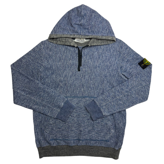 A/W 14 Stone Island Marl Hoodie - Blue