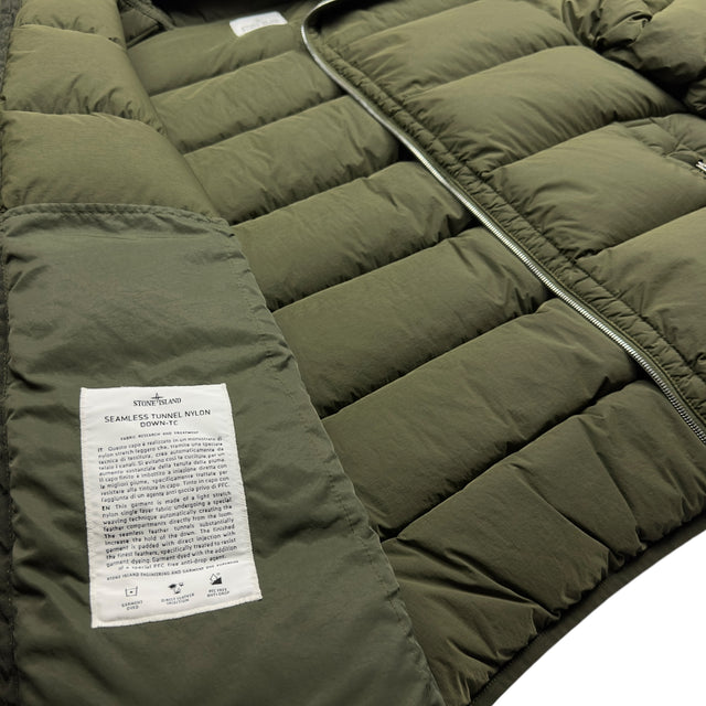 A/W 23 Stone Island Seamless Tunnel Nylon Down TC Puffer Jacket