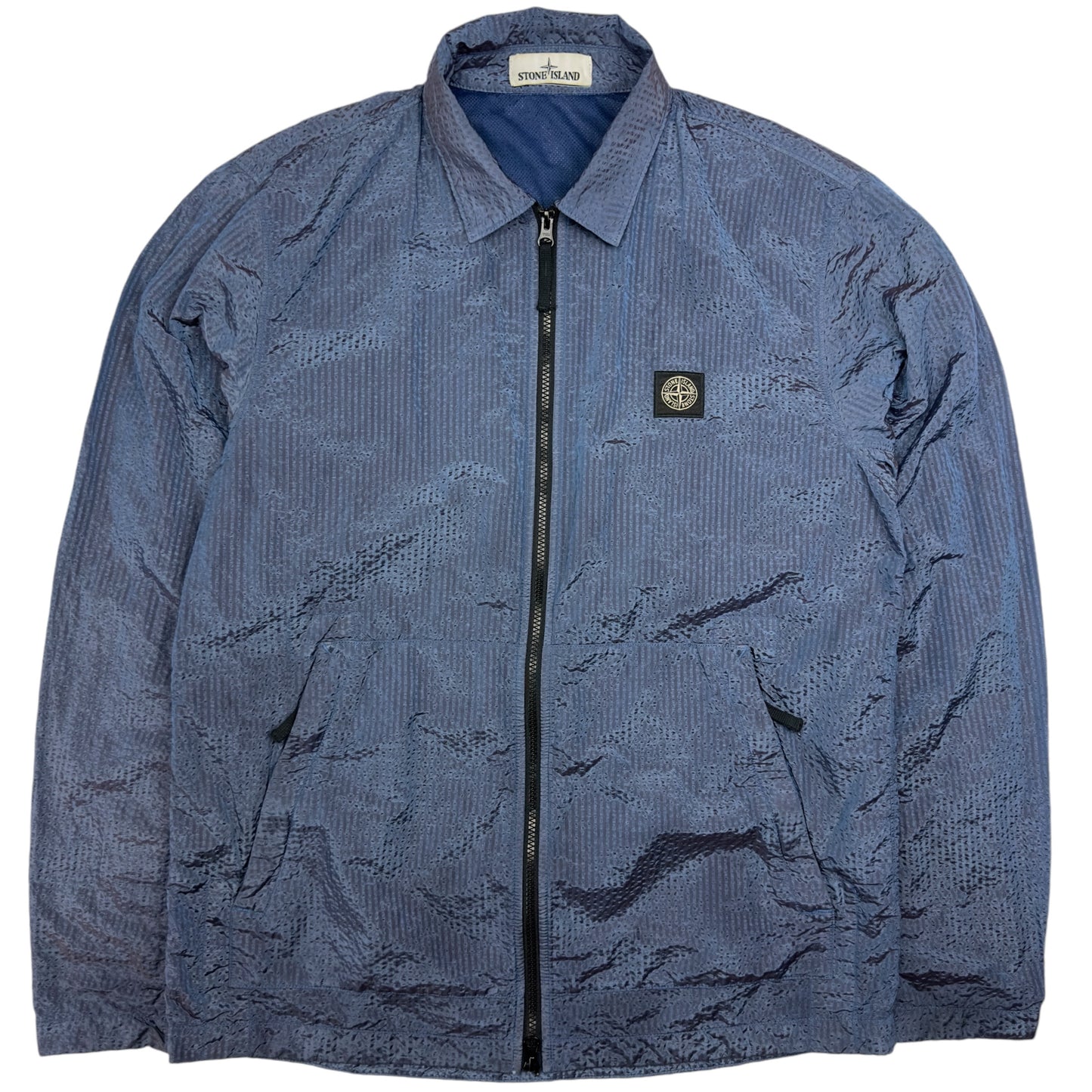 A/W 20 Stone Island Seersucker Nylon Overshirt