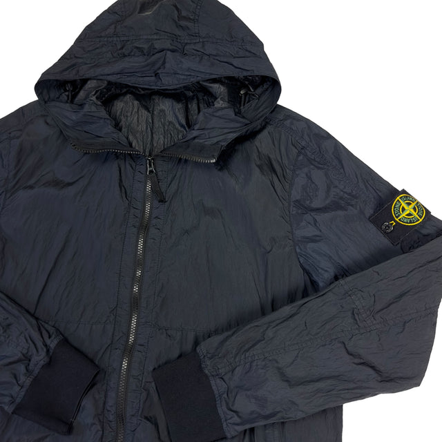 S/S 18 Stone Island Nylon Metal Watro Jacket - Black