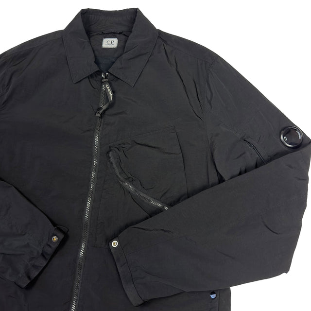 C.P. Company Chrome Overshirt - Black