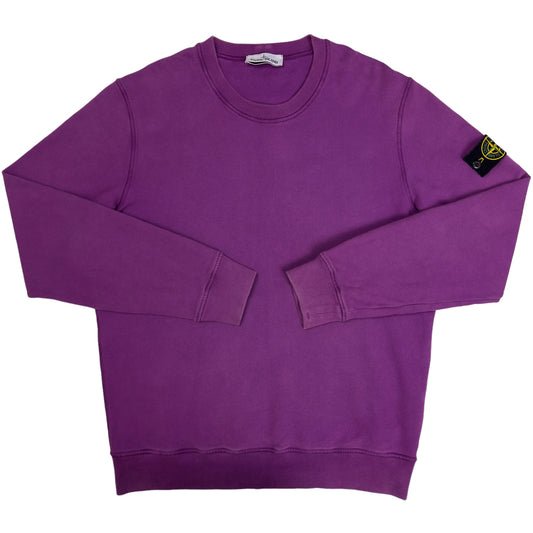 A/W 21 Stone Island Crewneck Sweater - Purple