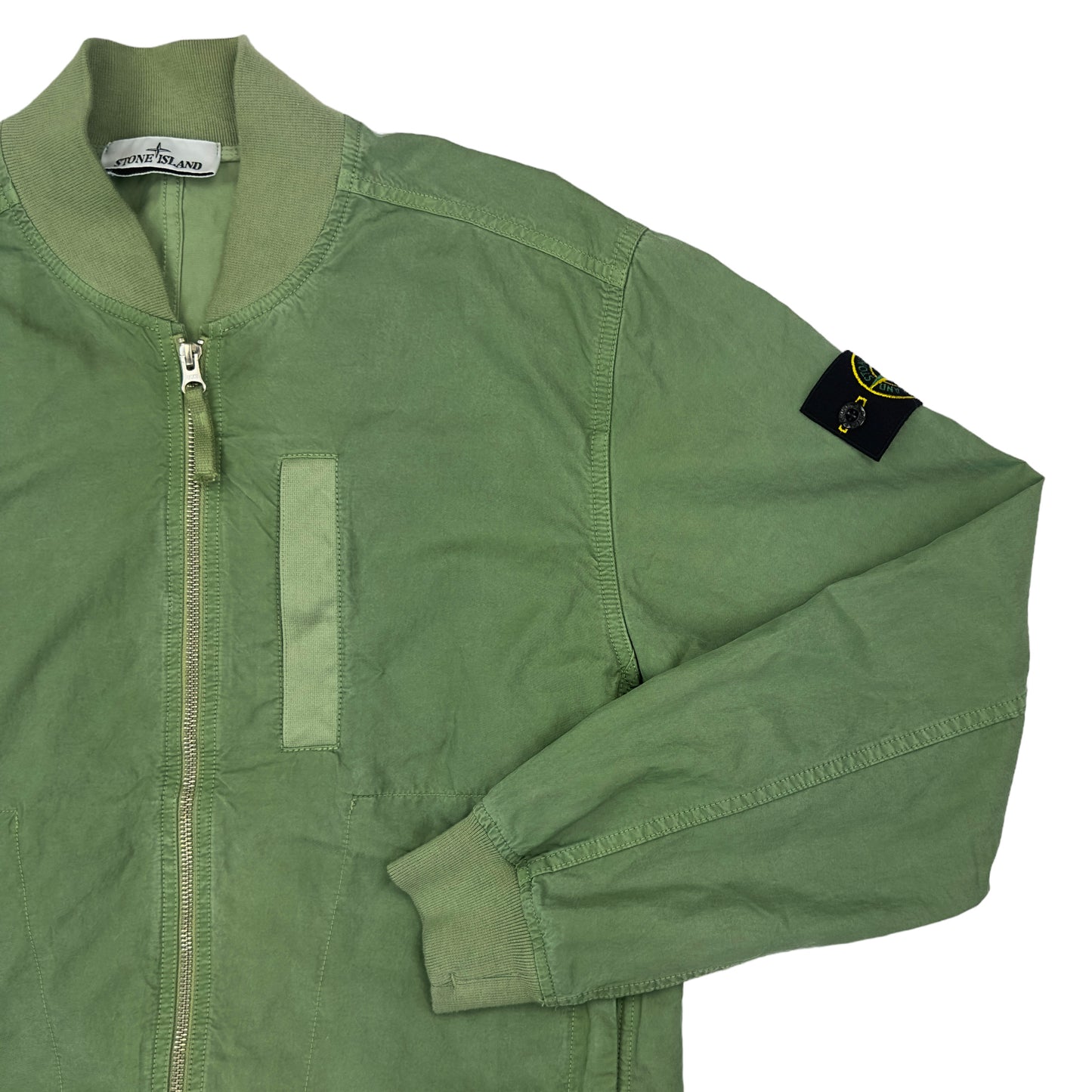 S/S 23 Stone Island Cupro Cotton Twill-TC Bomber