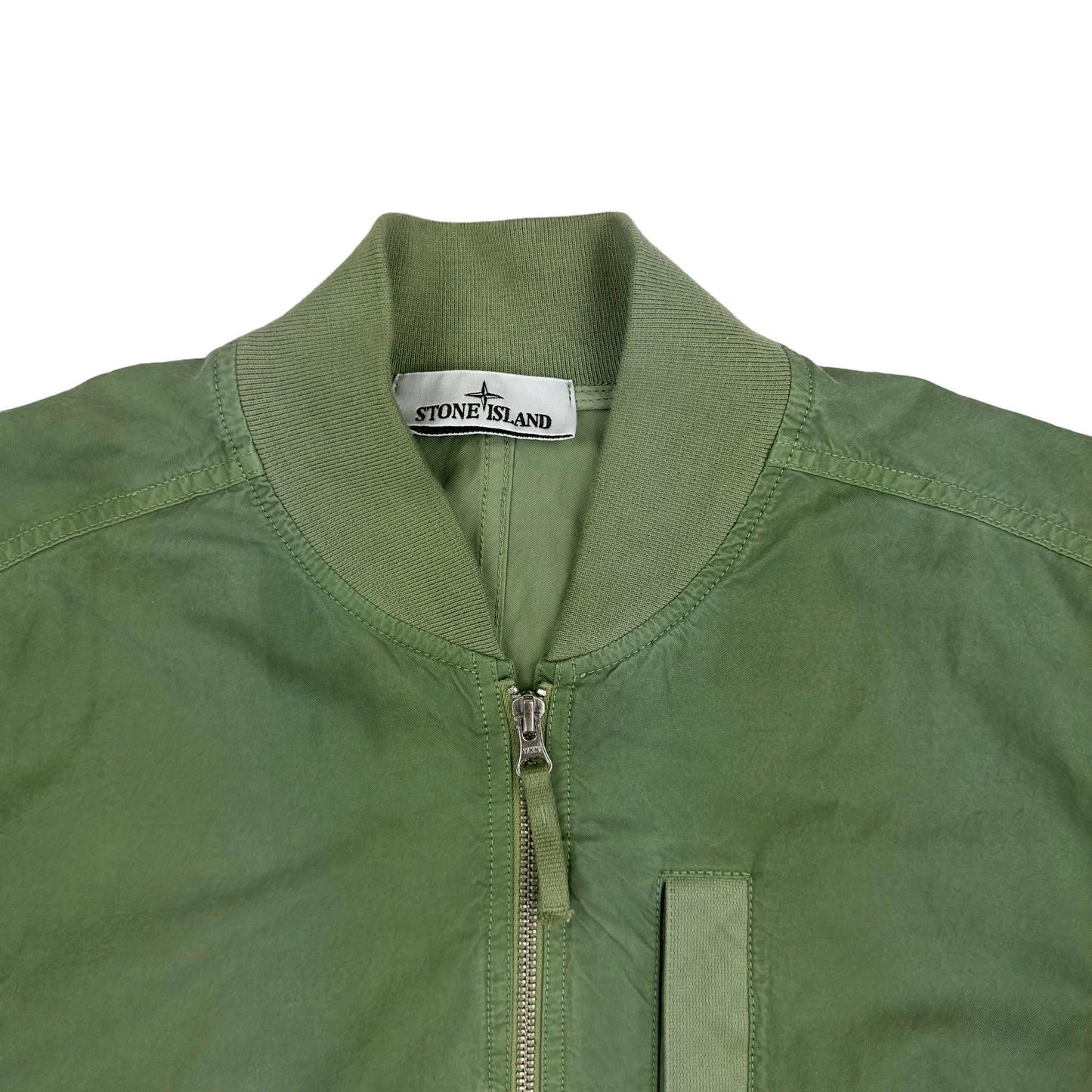 S/S 23 Stone Island Cupro Cotton Twill-TC Bomber