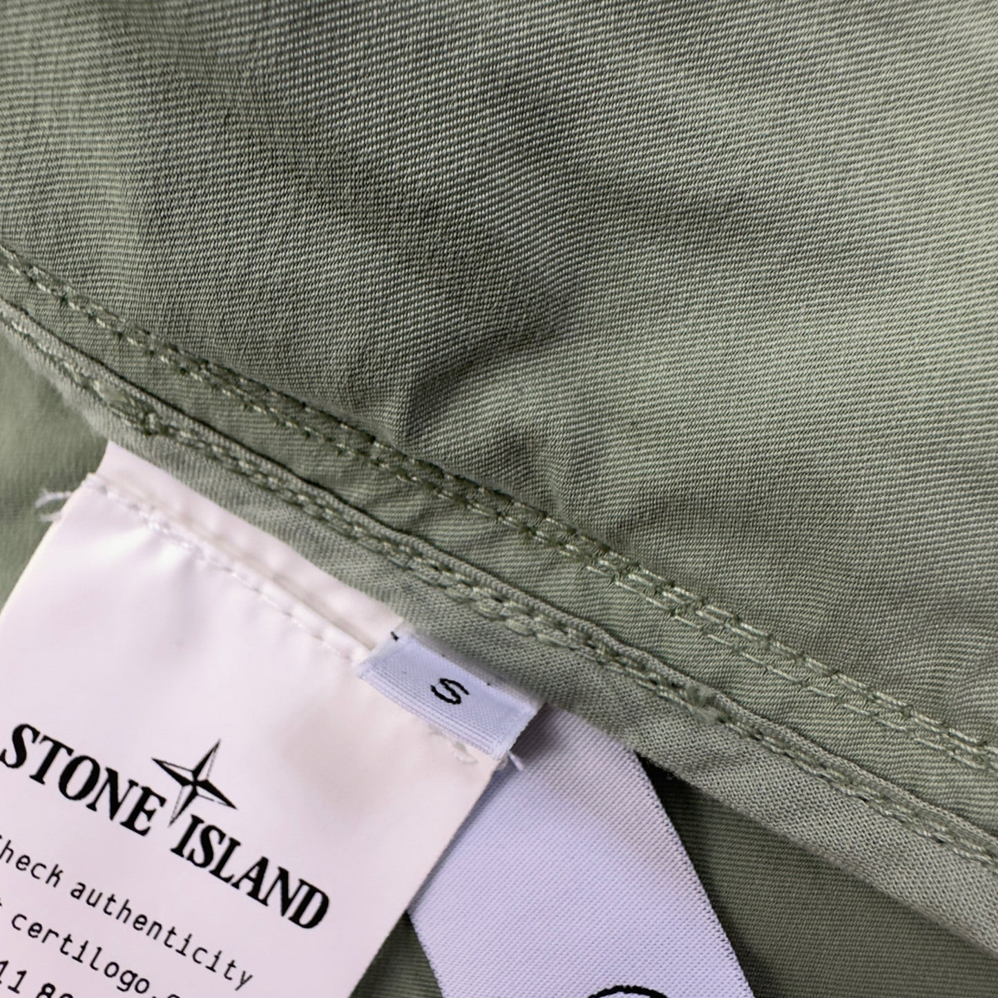 S/S 23 Stone Island Cupro Cotton Twill-TC Bomber