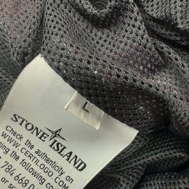 A/W 20 Stone Island Seersucker Nylon Overshirt - Purple