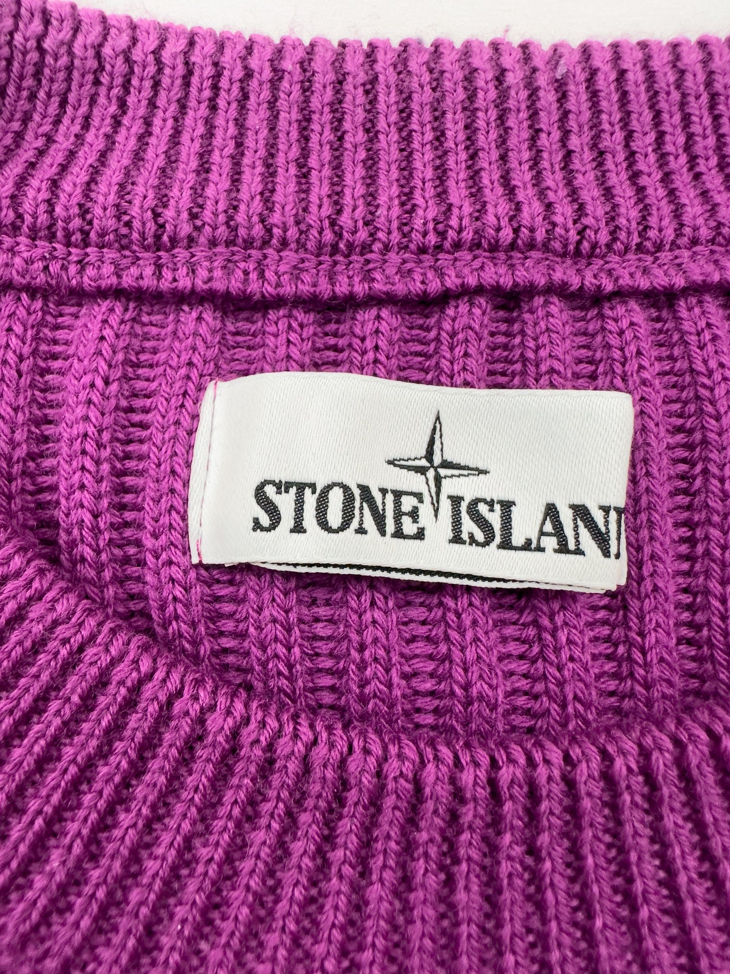 A/W 21 Stone Island Pure Wool Ribbed Knit Sweater