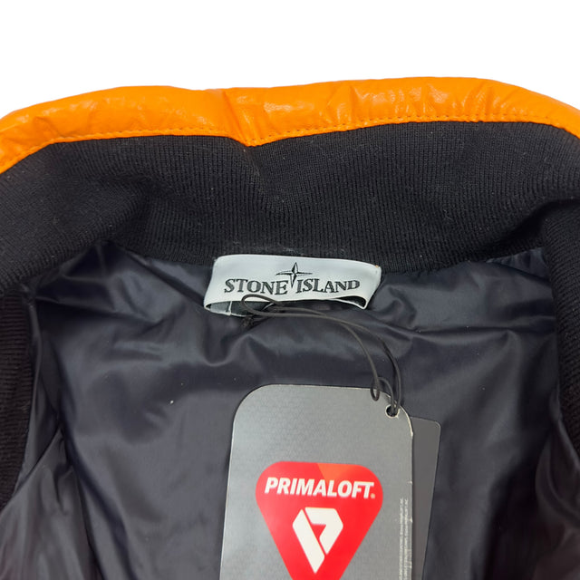 A/W 17 Stone Island Featherweight Leather With Primaloft Insulation Smock