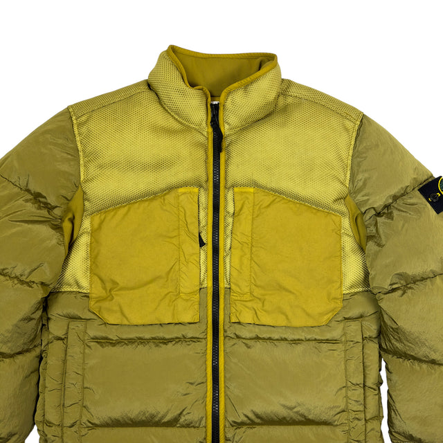 A/W 21 Stone Island Modified Panama 6/3 HT Nylon Mix Fabrics Down-TC