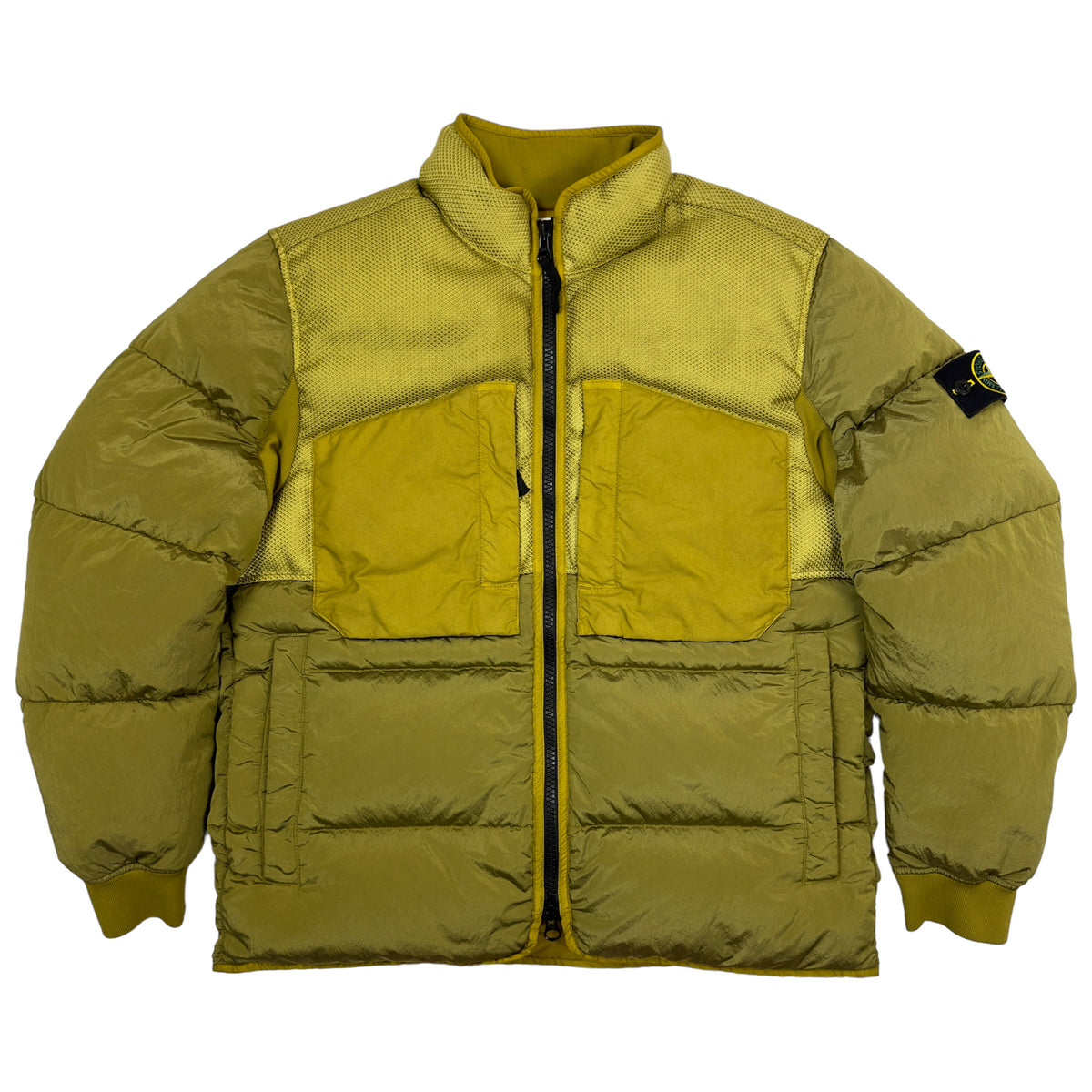 A/W 21 Stone Island Modified Panama 6/3 HT Nylon Mix Fabrics Down 