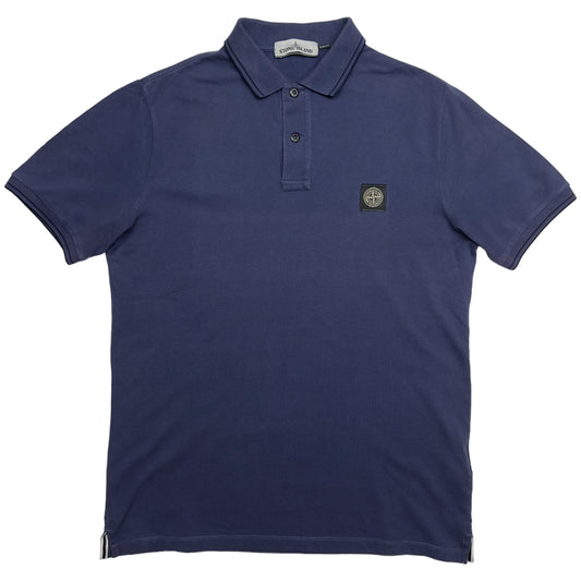 A/W 15 Stone Island Polo Shirt - Light Navy