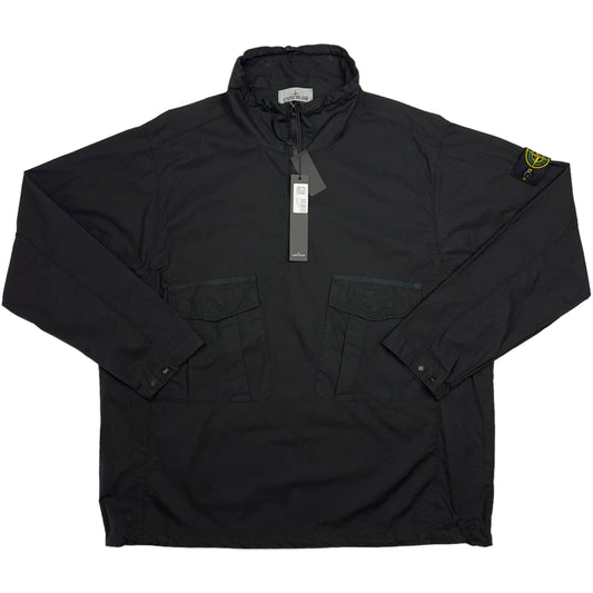 S/S 23 Stone Island Cotton Smock - Black
