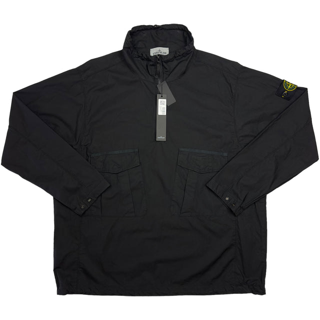 S/S 23 Stone Island Cotton Smock - Black