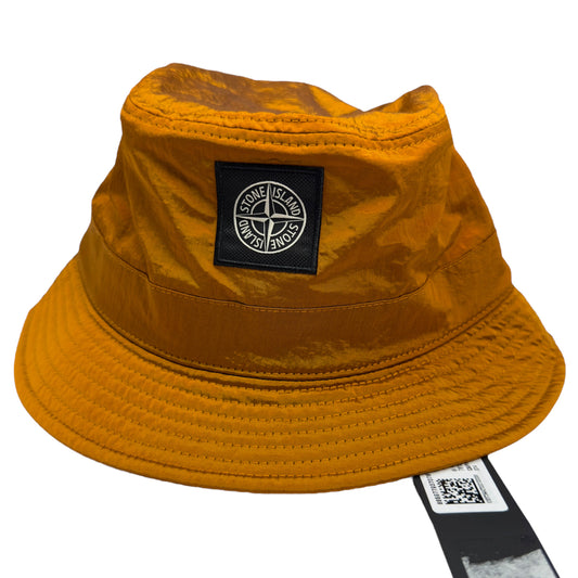 S/S 23 Stone Island Nylon Metal Bucket Hat - Orange