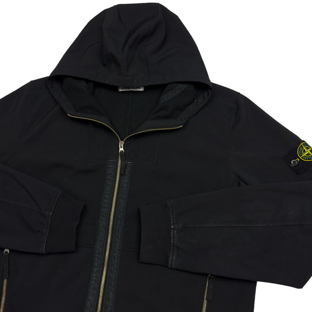 A/W 19 Stone Island Soft Shell R Jacket - Black