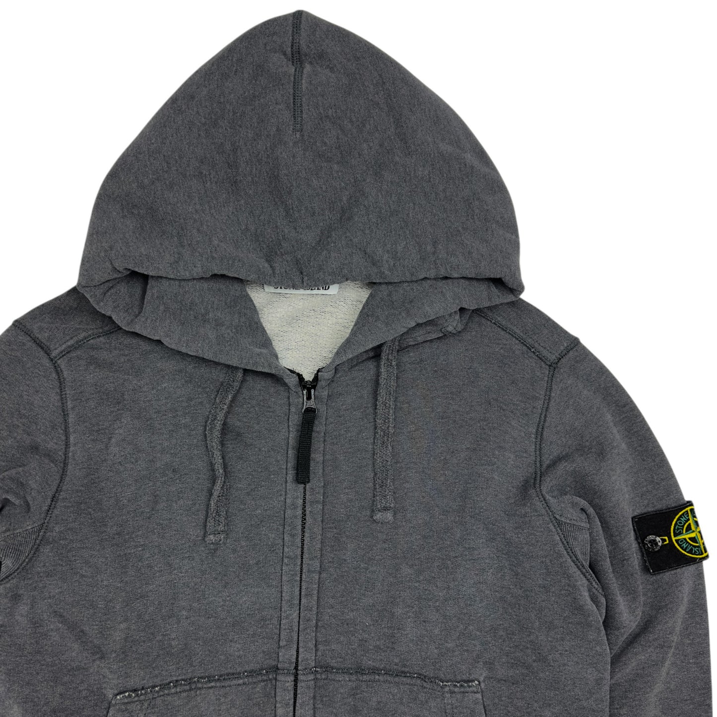 A/W 17 Stone Island Full Zip Hoodie - Dark Grey