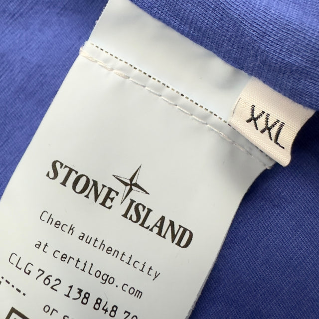 A/W 21 Stone Island Comfort Tech Composite with Polartec Alpha Jacket - Blue