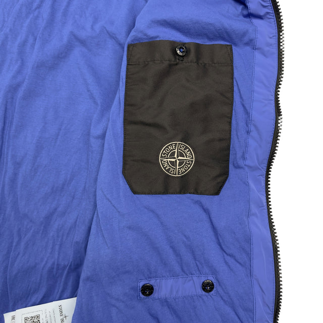 A/W 21 Stone Island Comfort Tech Composite with Polartec Alpha Jacket - Blue