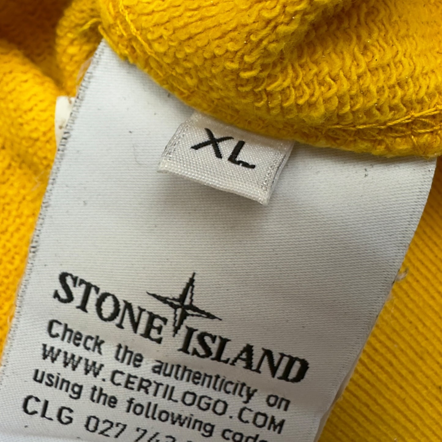 S/S 18 Stone Island Sweater - Yellow