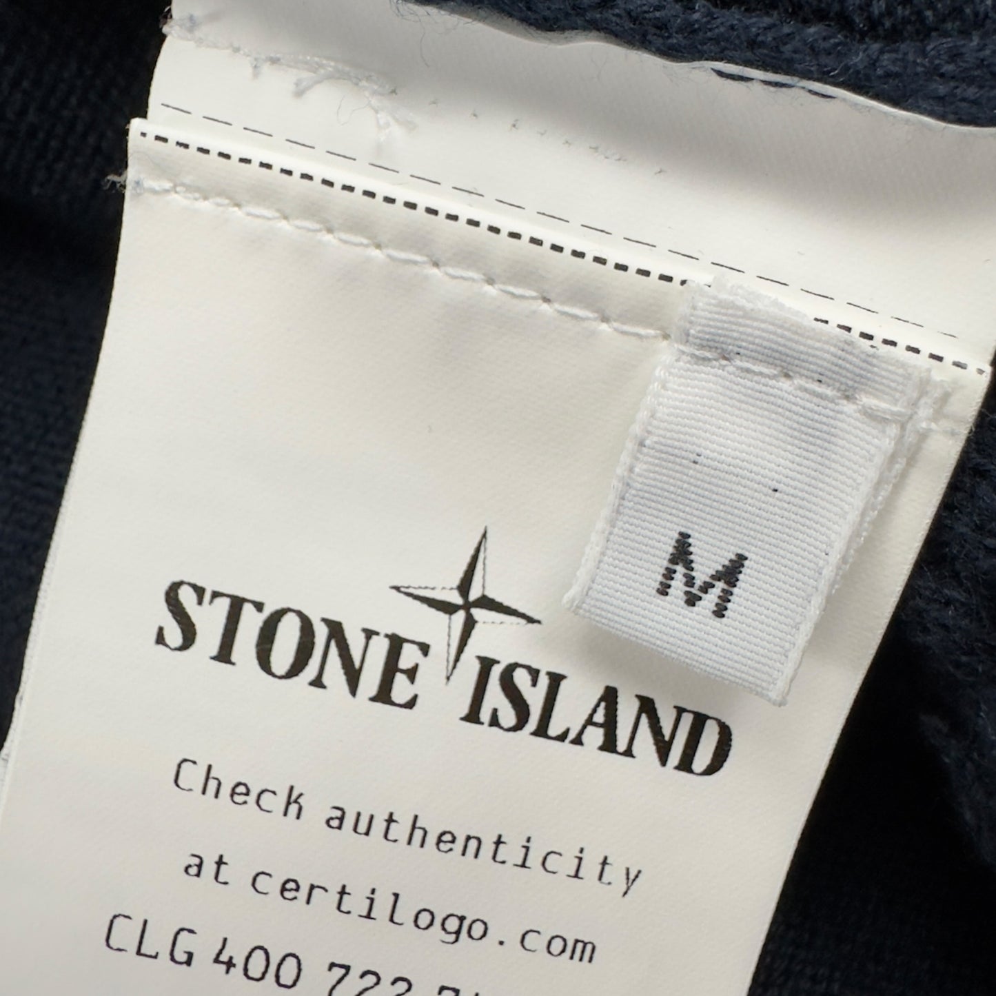 S/S 23 Stone Island Textured Knitted Sweater