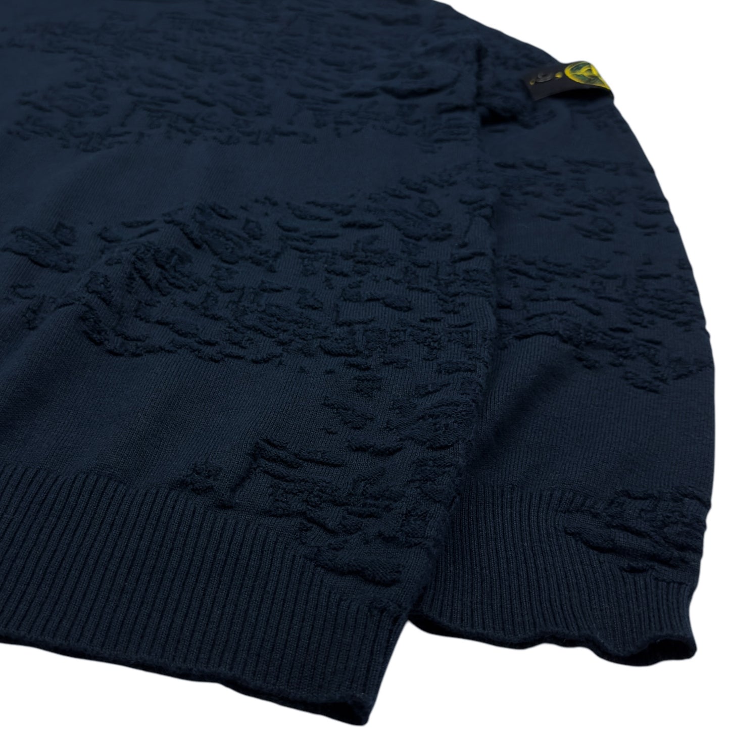 S/S 23 Stone Island Textured Knitted Sweater