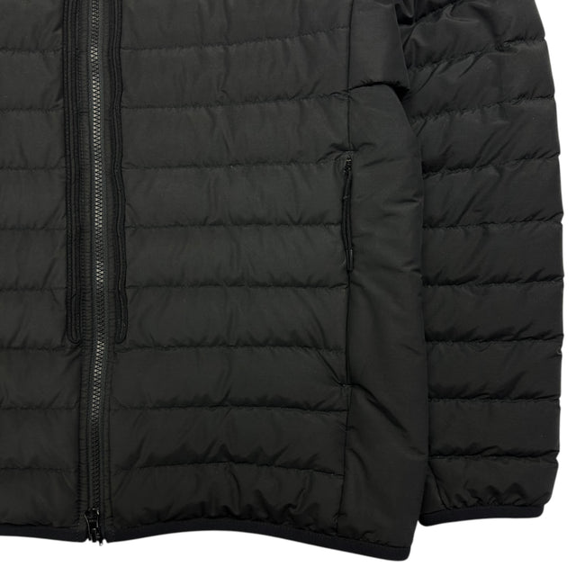 A/W 21 Stone Island O-Cotton / R-Nylon Tela Down Puffer Jacket - Black