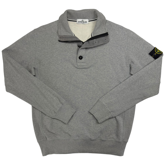 A/W 13 Stone Island Quarter Zip Sweater - Grey