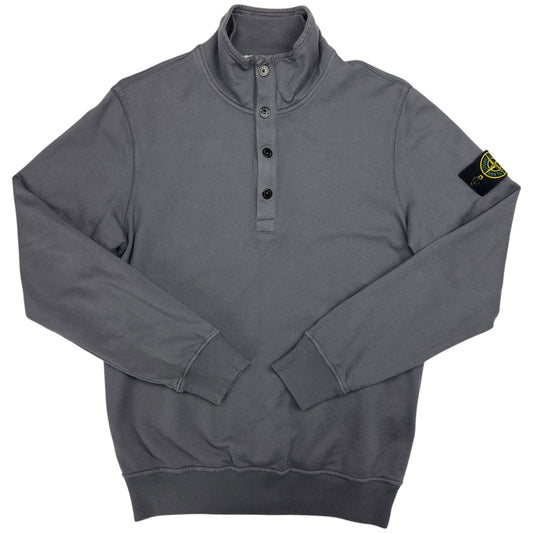 A/W 14 Stone Island Quarter Zip Sweater - Dark Grey