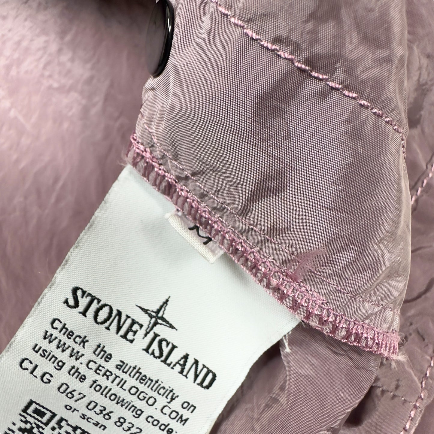 S/S 17 Stone Island Nylon Metal Overshirt - Lilac