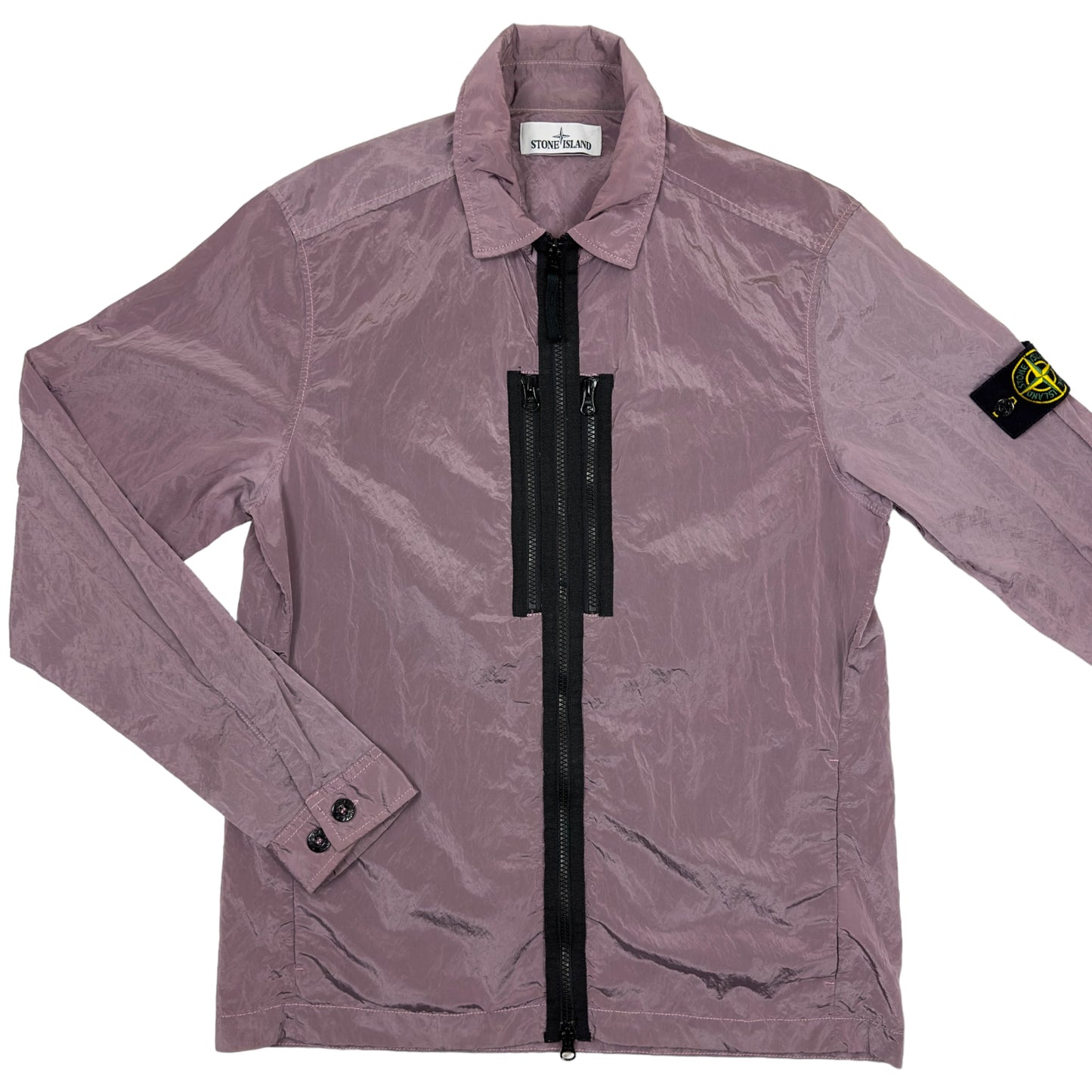S/S 17 Stone Island Nylon Metal Overshirt - Lilac