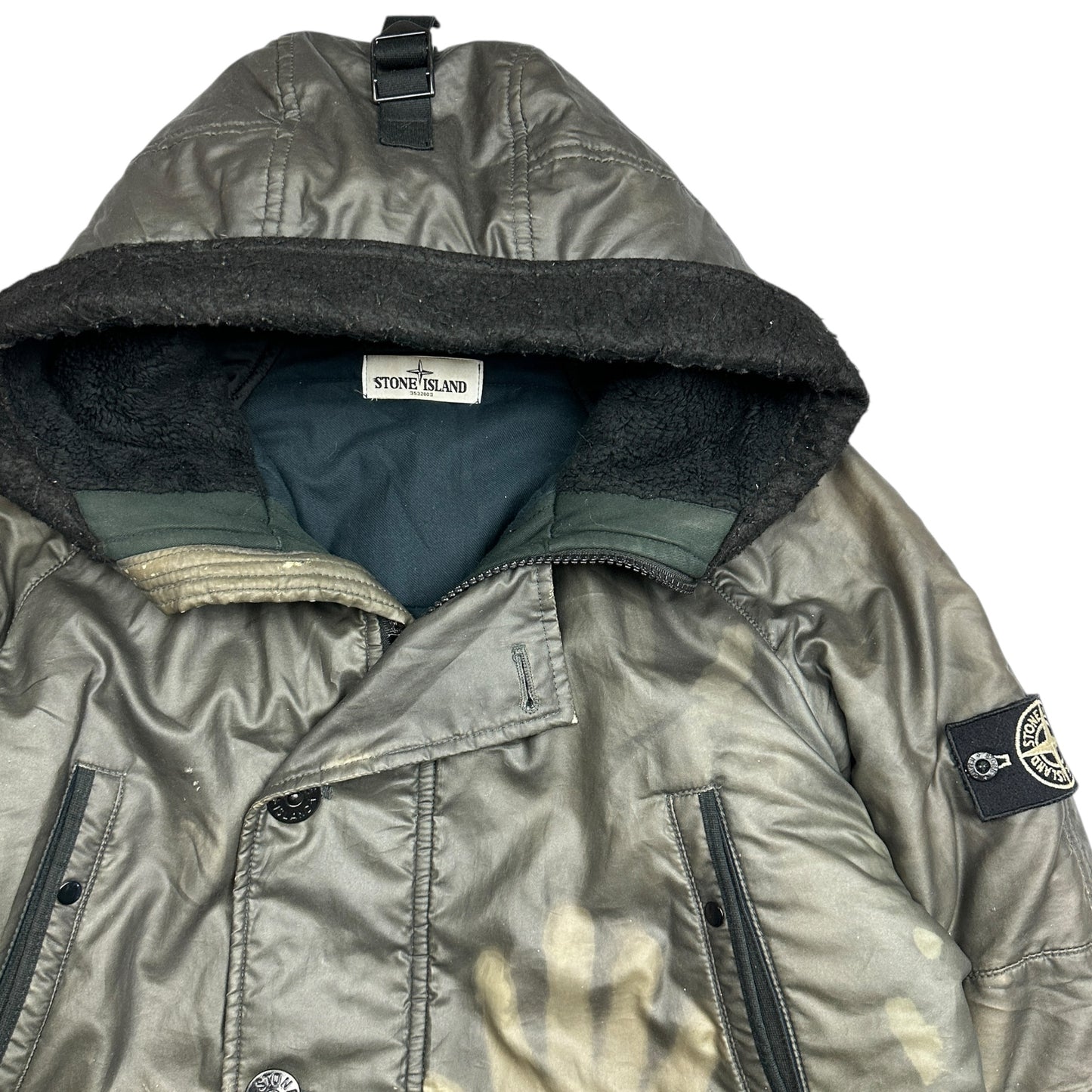 A/W 12 Stone Island Thermo Reflective Special Process Parka Jacket