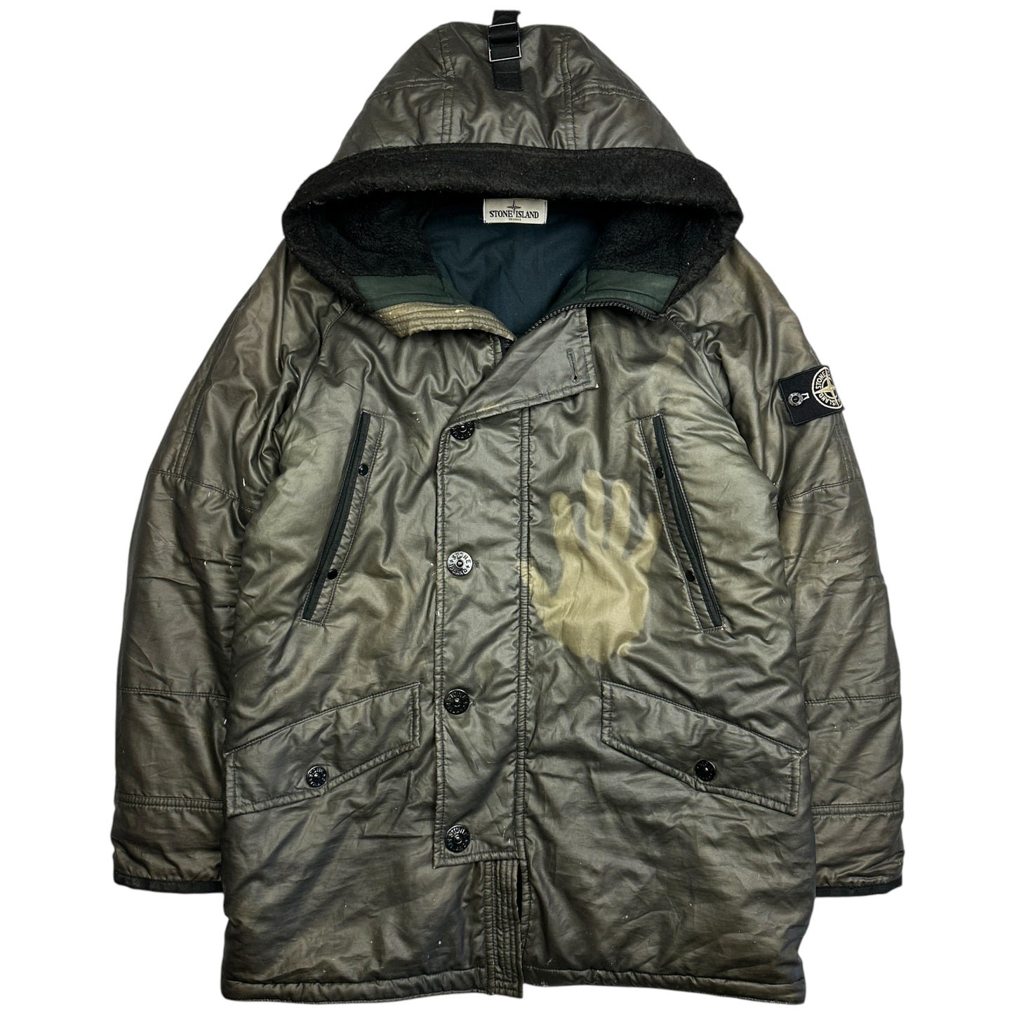 A/W 12 Stone Island Thermo Reflective Special Process Parka Jacket