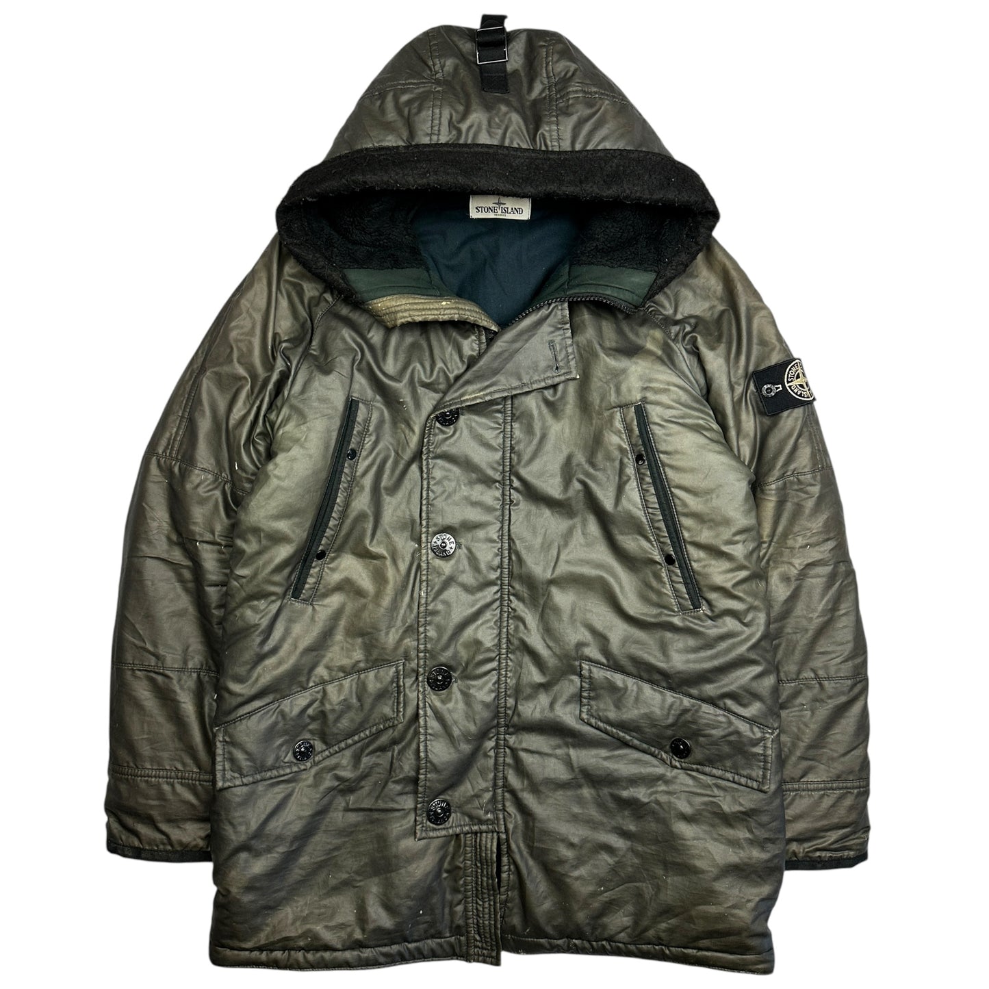 A/W 12 Stone Island Thermo Reflective Special Process Parka Jacket