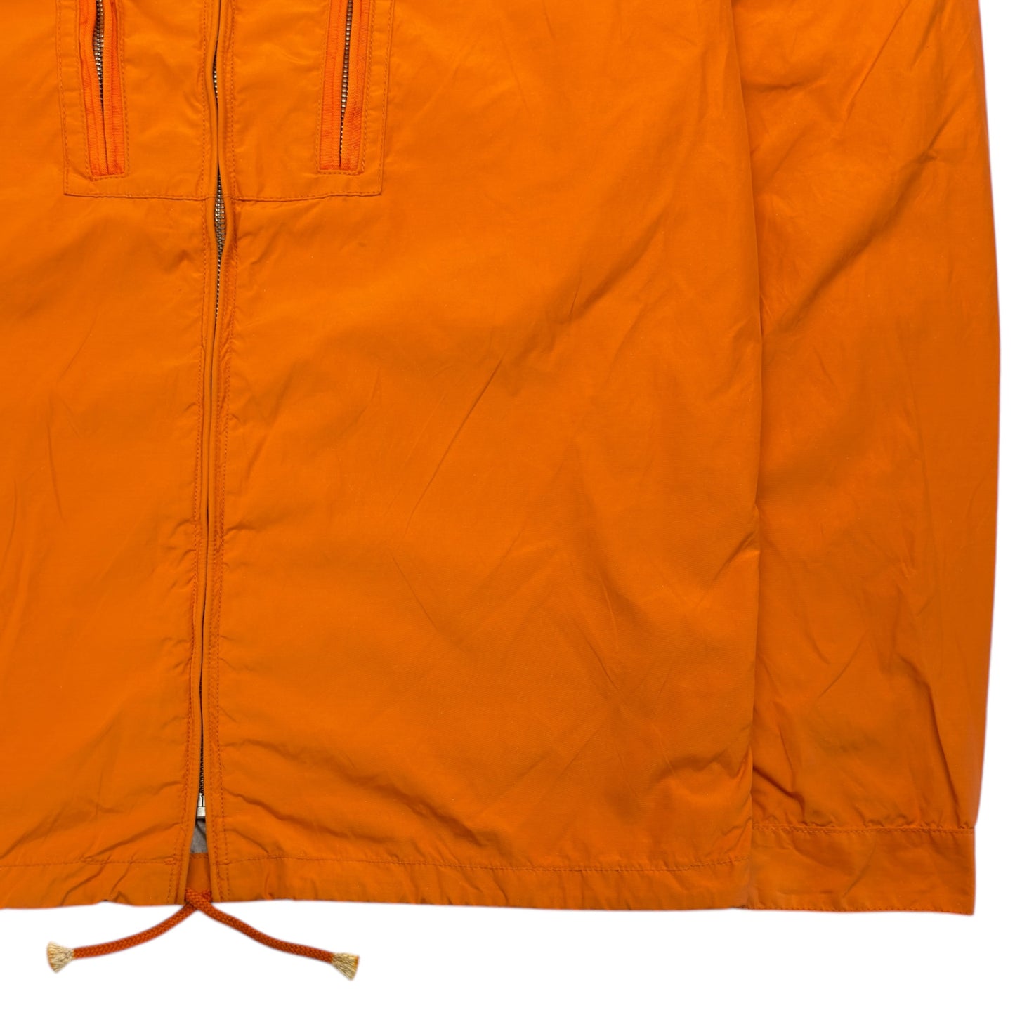 S/S 08 Stone Island Poly Coated Technical Windbreaker Jacket - Orange