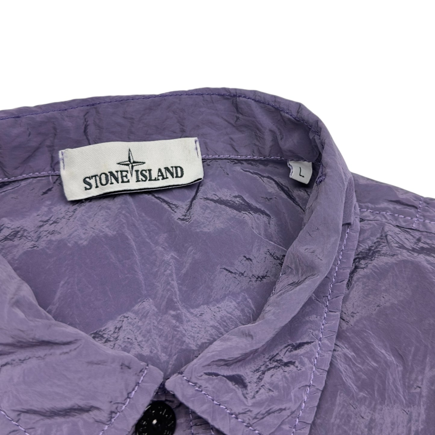 S/S 15 Stone Island Nylon Metal Overshirt - Purple