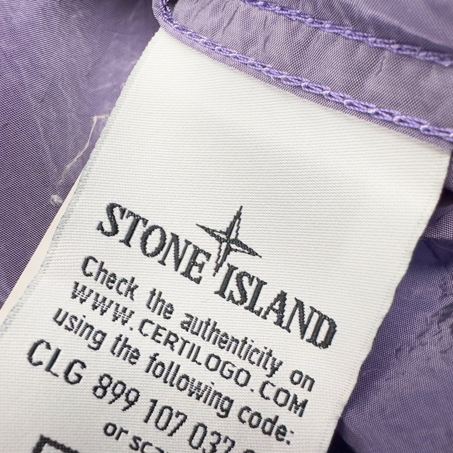 S/S 15 Stone Island Nylon Metal Overshirt - Purple