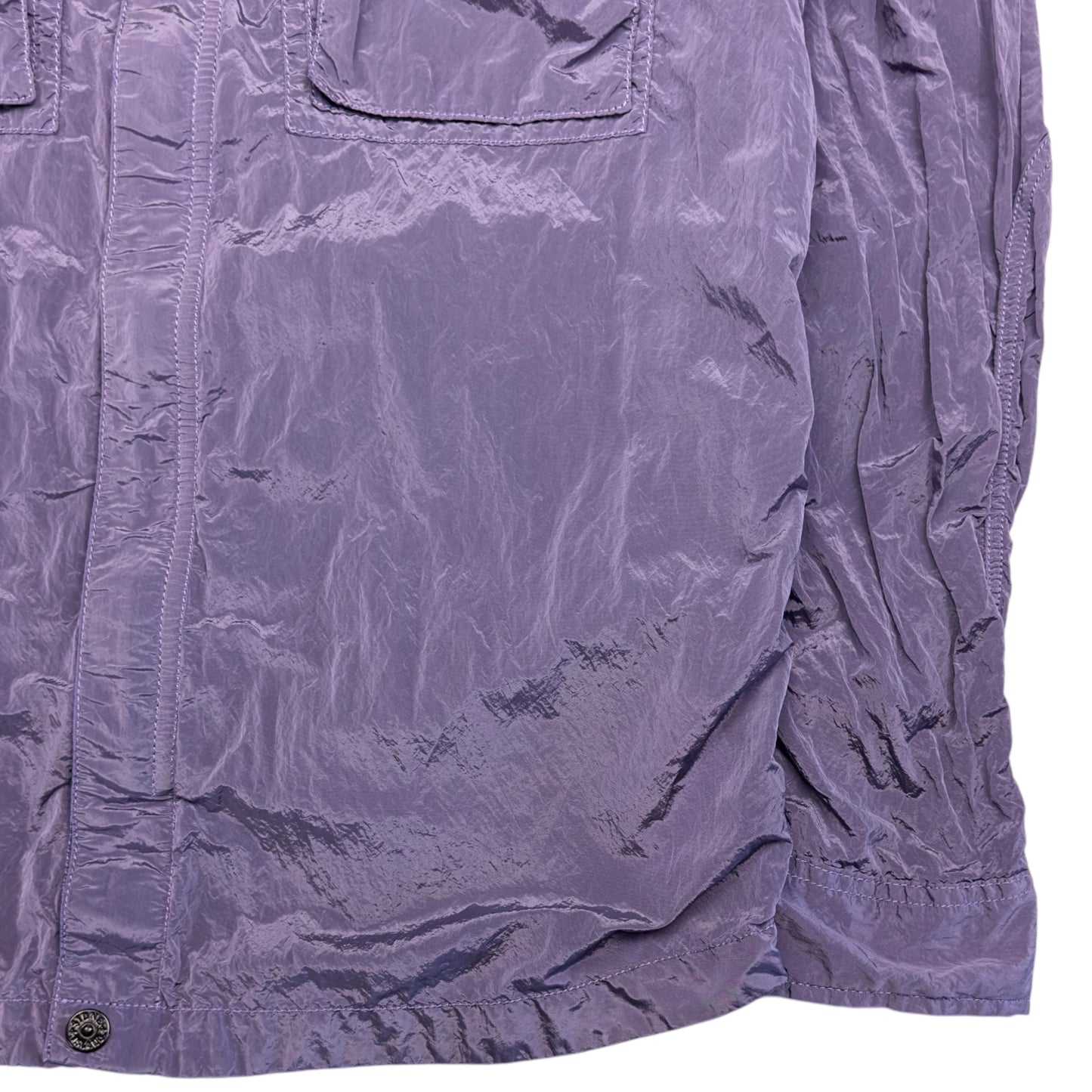 S/S 15 Stone Island Nylon Metal Overshirt - Purple