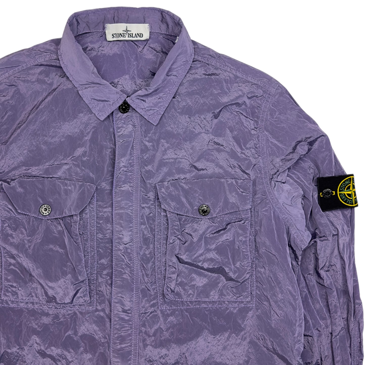 S/S 15 Stone Island Nylon Metal Overshirt - Purple