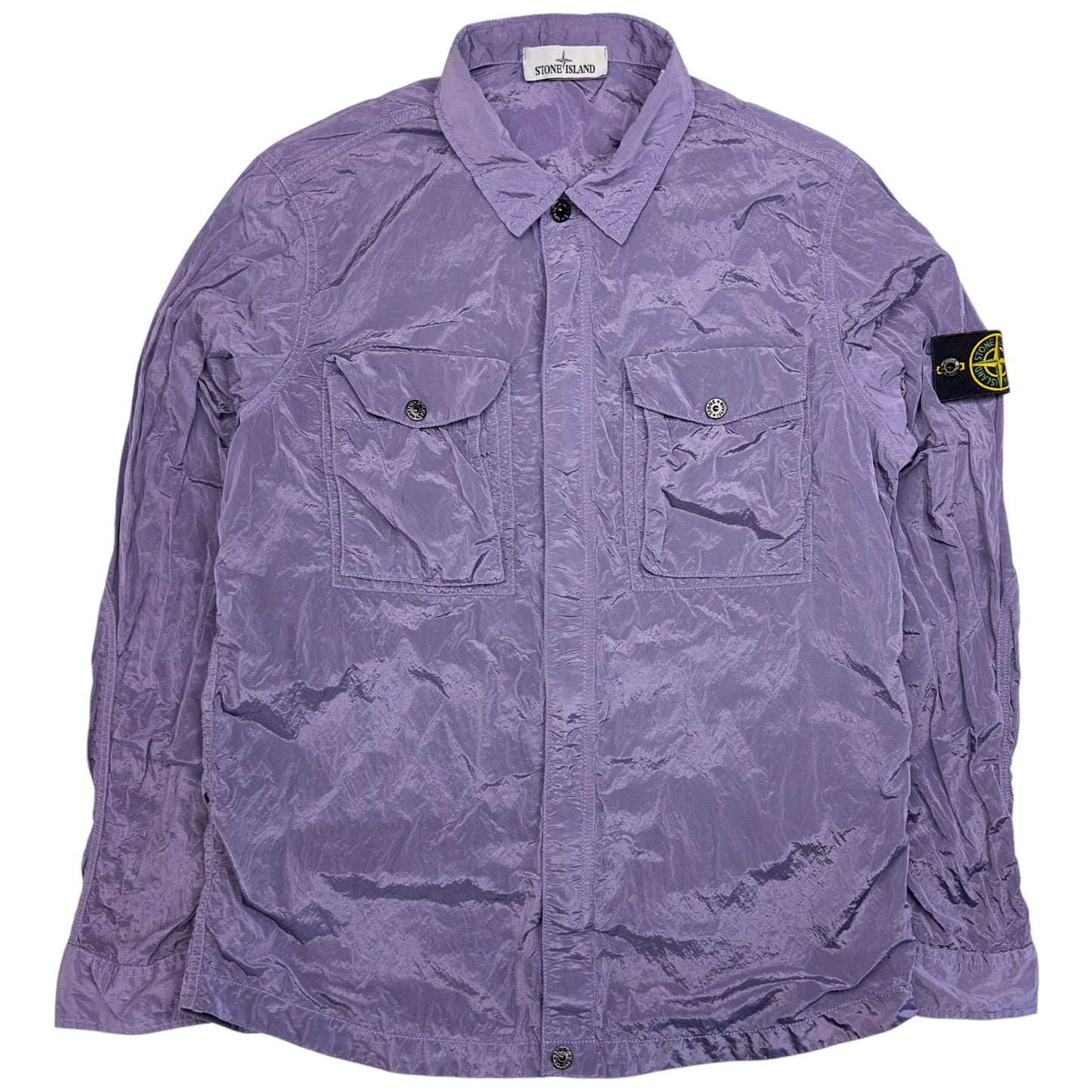 S/S 15 Stone Island Nylon Metal Overshirt - Purple