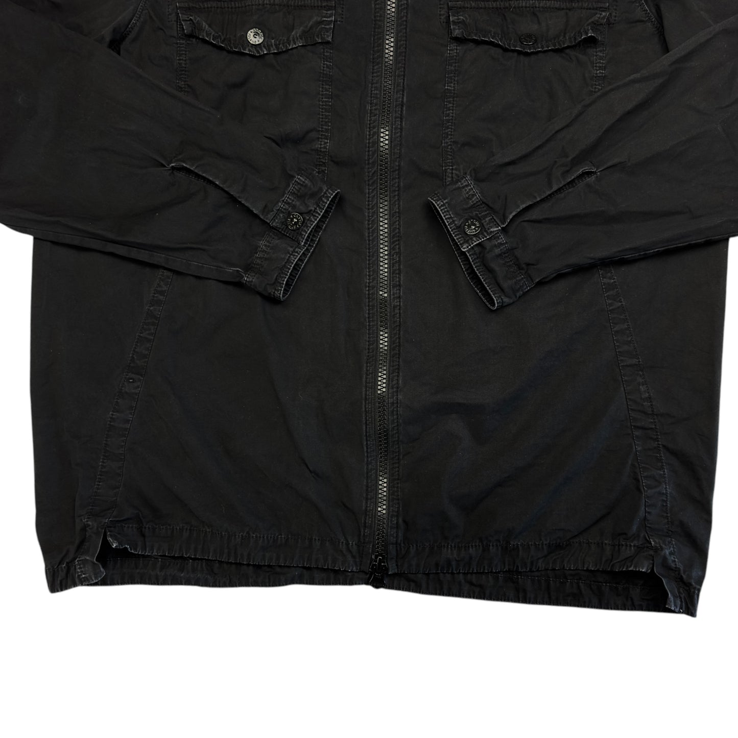 A/W 18 Stone Island Cotton Overshirt - Black