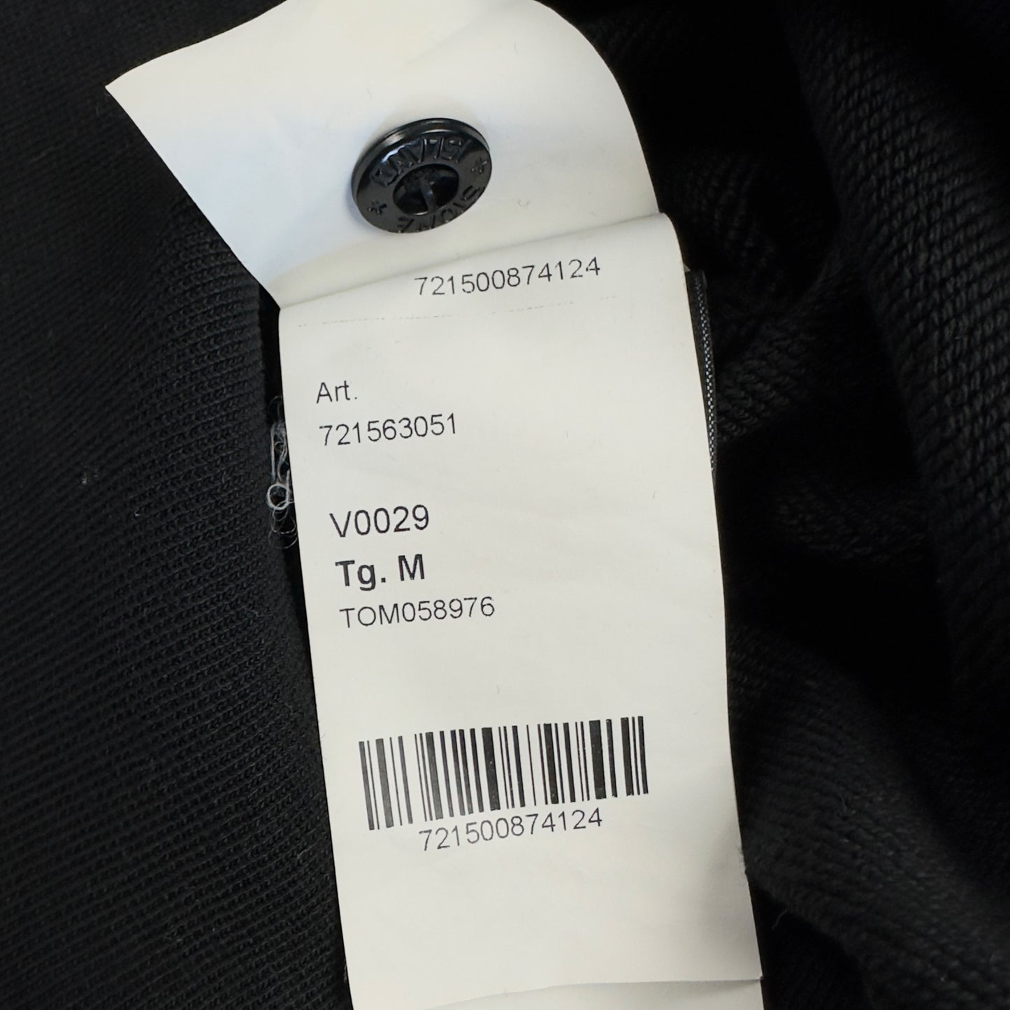 S/S 20 Stone Island Crewneck Sweater - Black