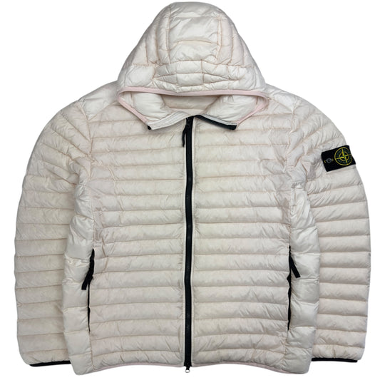 A/W 22 Stone Island Loom Woven Chambers R-Nylon Down TC Puffer Jacket