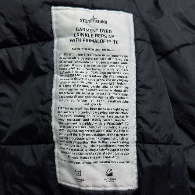 A/W 20 Stone Island Crinkle Reps R-NY with Primaloft Jacket - Navy